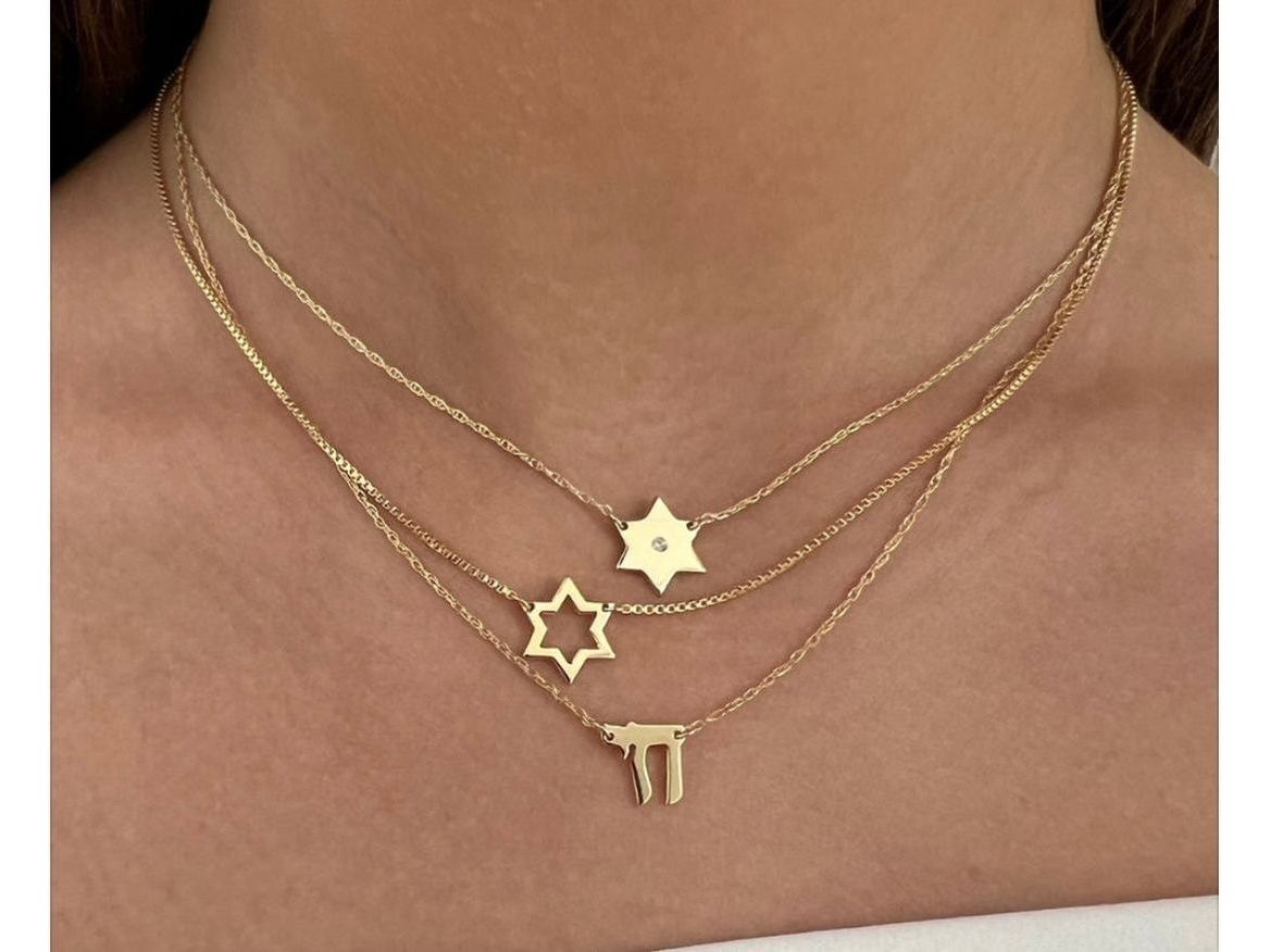 Stella Star of David Necklace