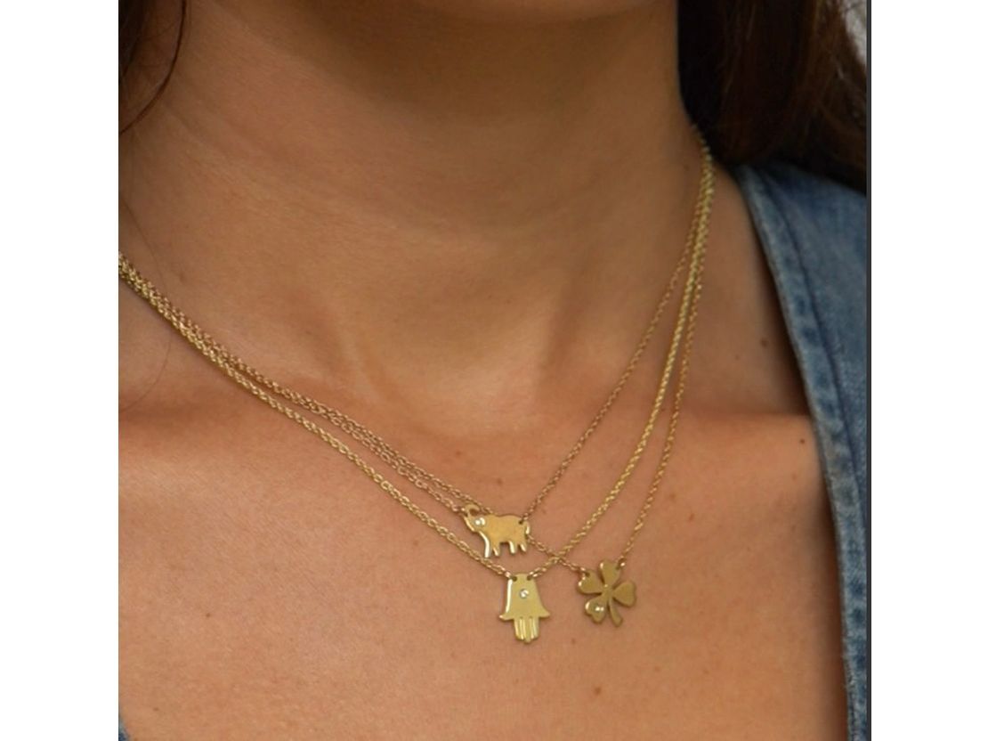Faith Hamsa Necklace