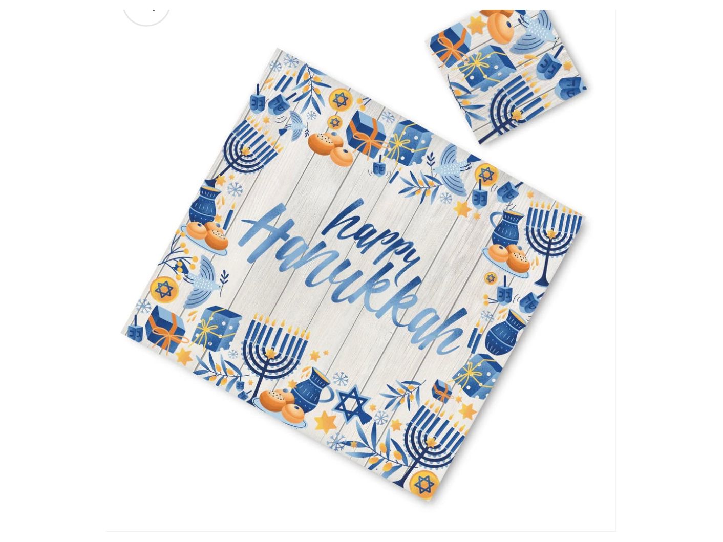 Hanukkah placemats