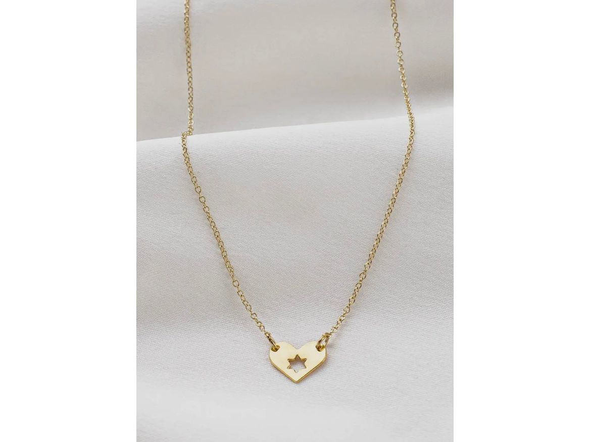 Israel at Heart Necklace - Child