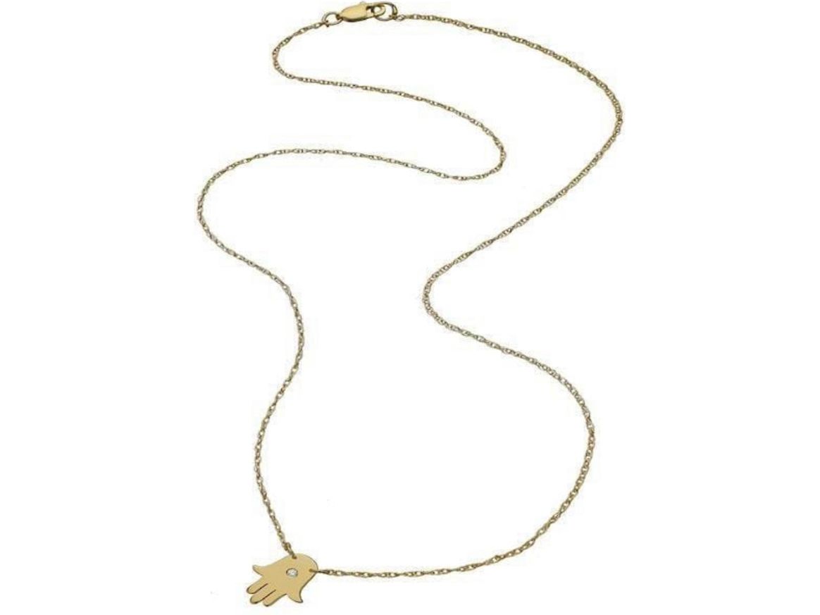 Faith Hamsa Necklace