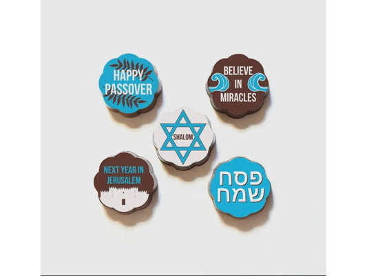Box of 5 Passover chocolate-covered caramels