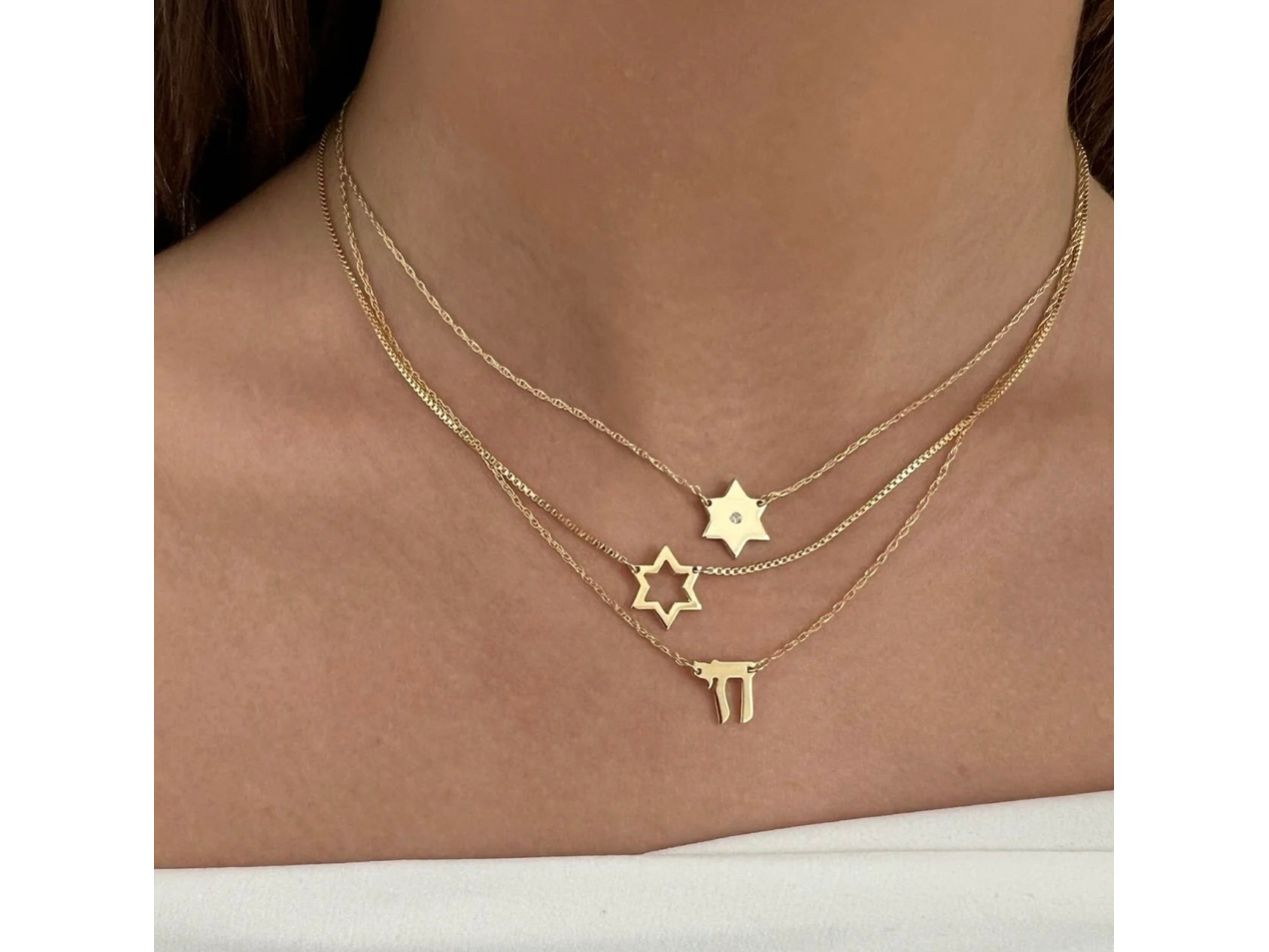 Estelle Star of David Necklace