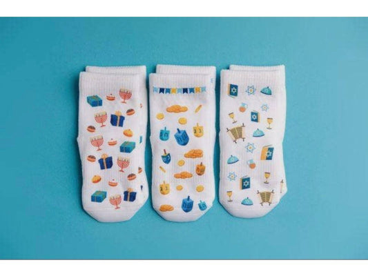 Hanukkah Baby Socks