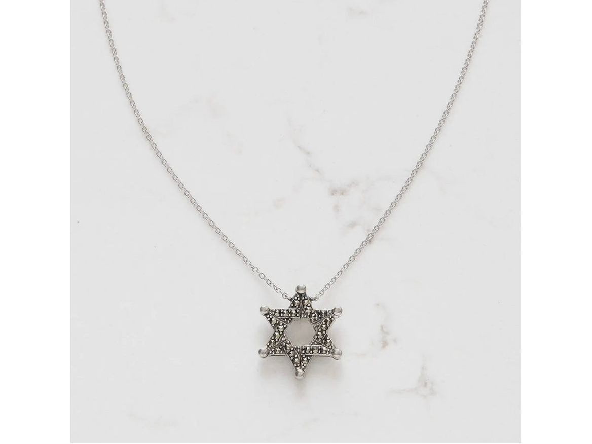 Convertible Star of David and Butterfly Necklace