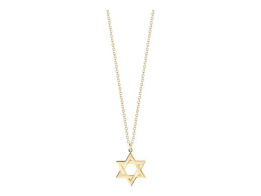Jordan Star of David Necklace