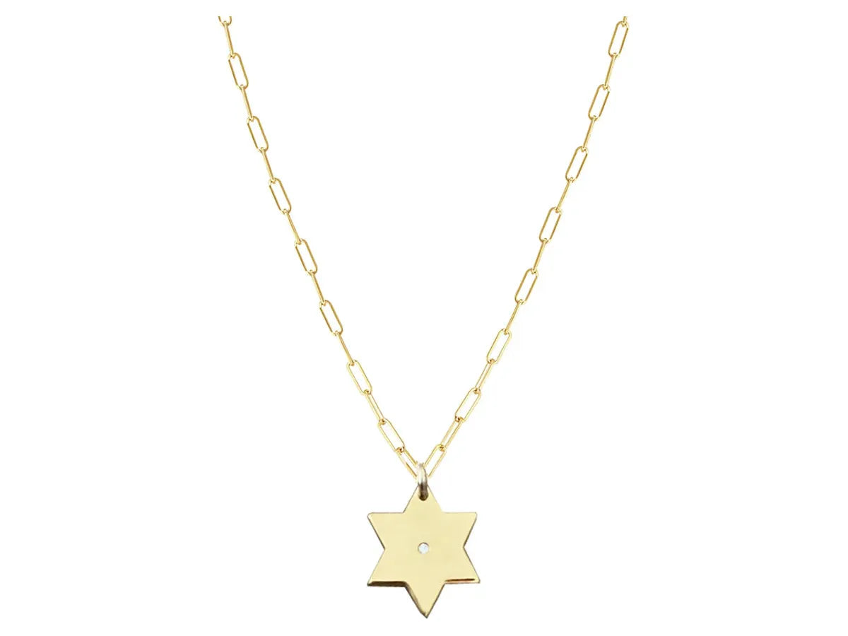 Liz Star of David Necklace