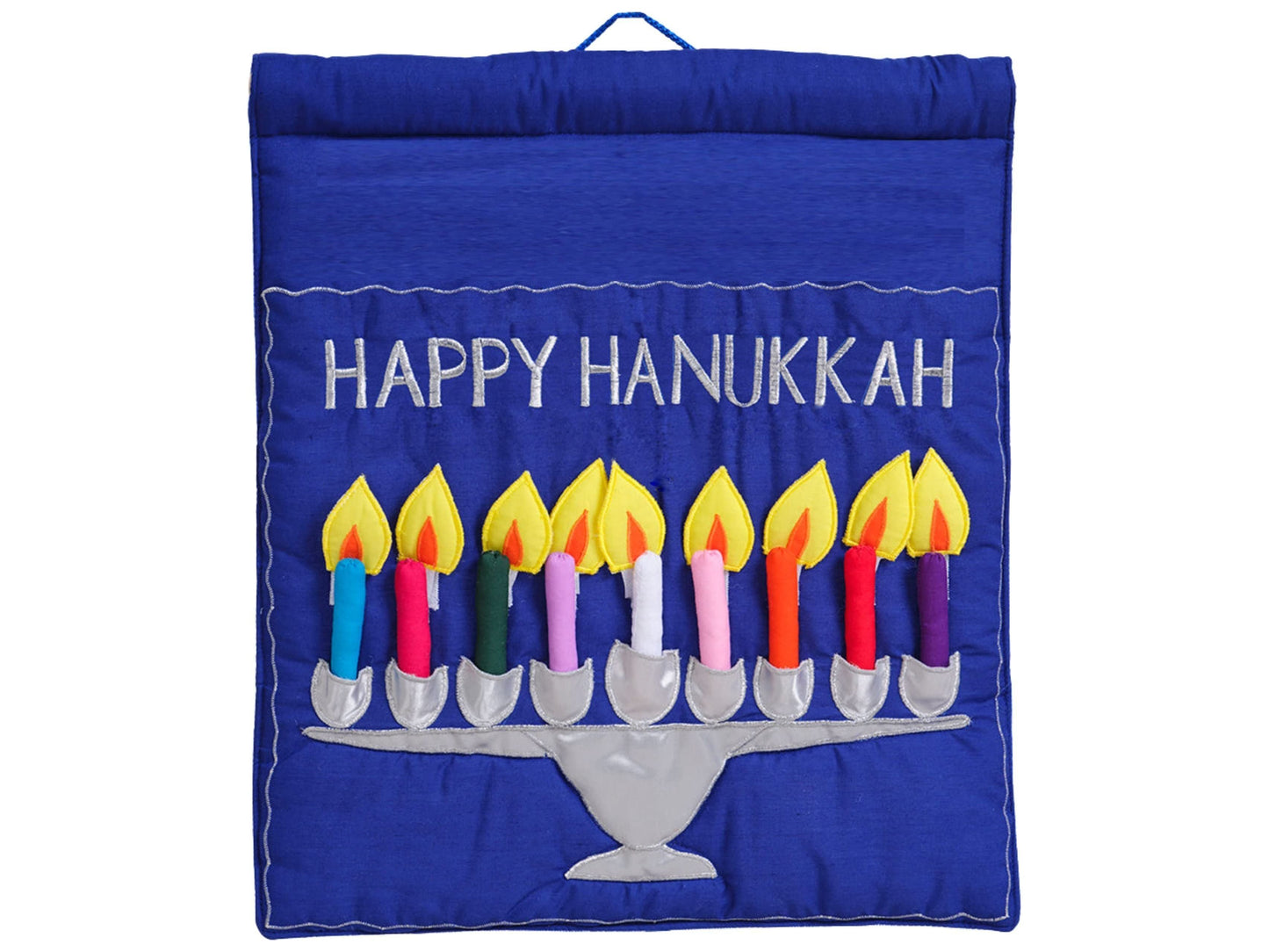 pockets of learning Happy Hanukkah Wall Hanging