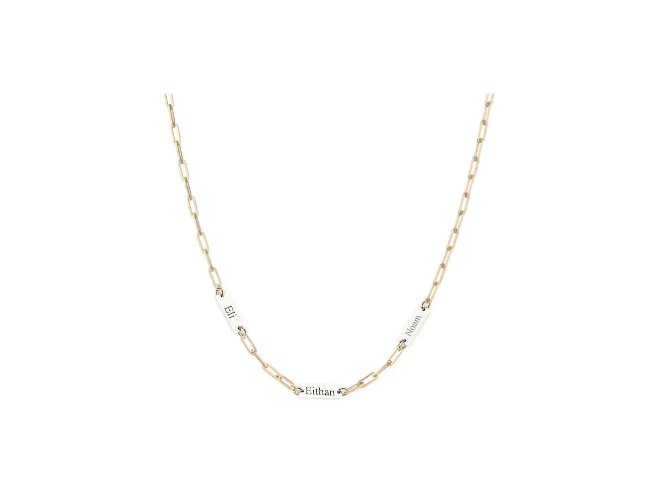 Name Paperclip Necklace