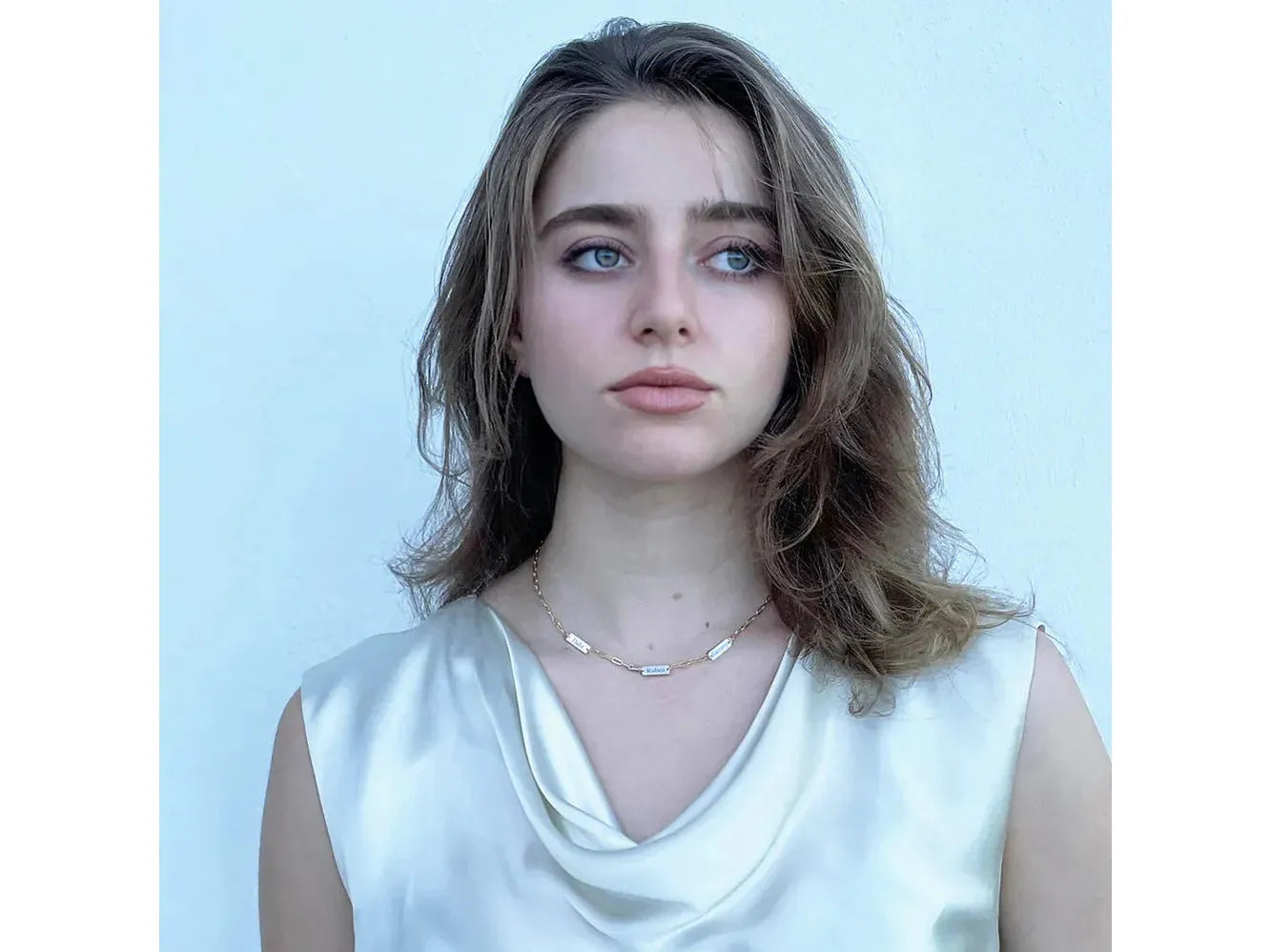 Name Paperclip Necklace