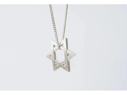 Two-Piece Magen David Necklace