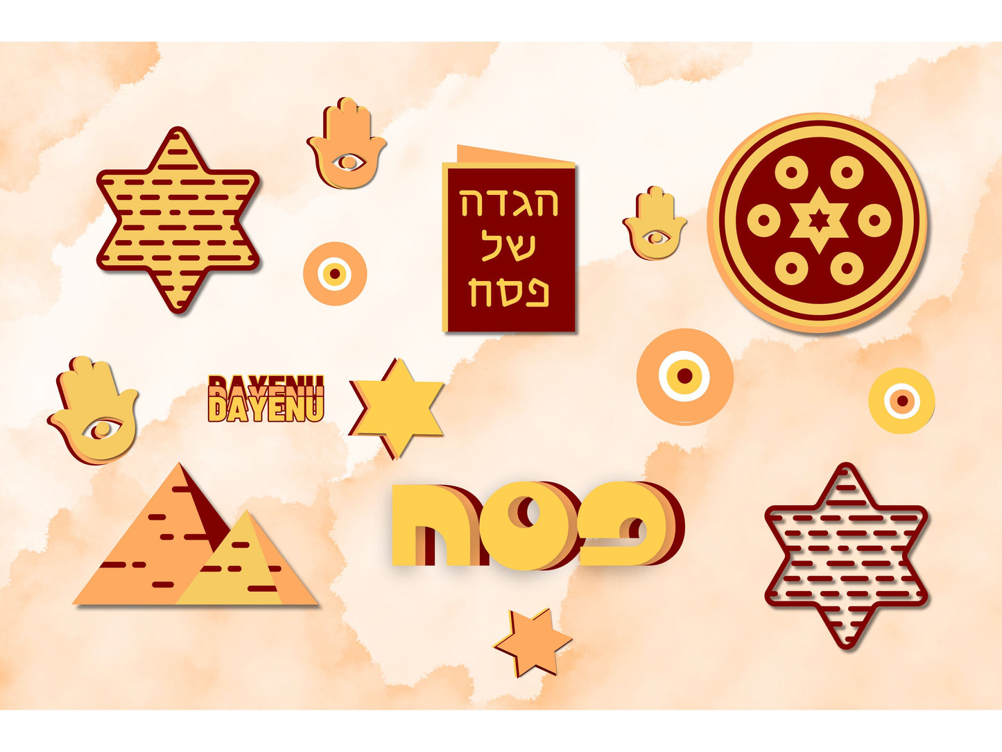 Passover Sticker Sheet