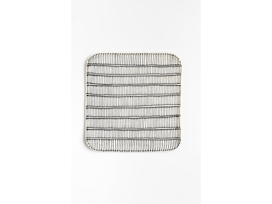 Matza Tray - black and white