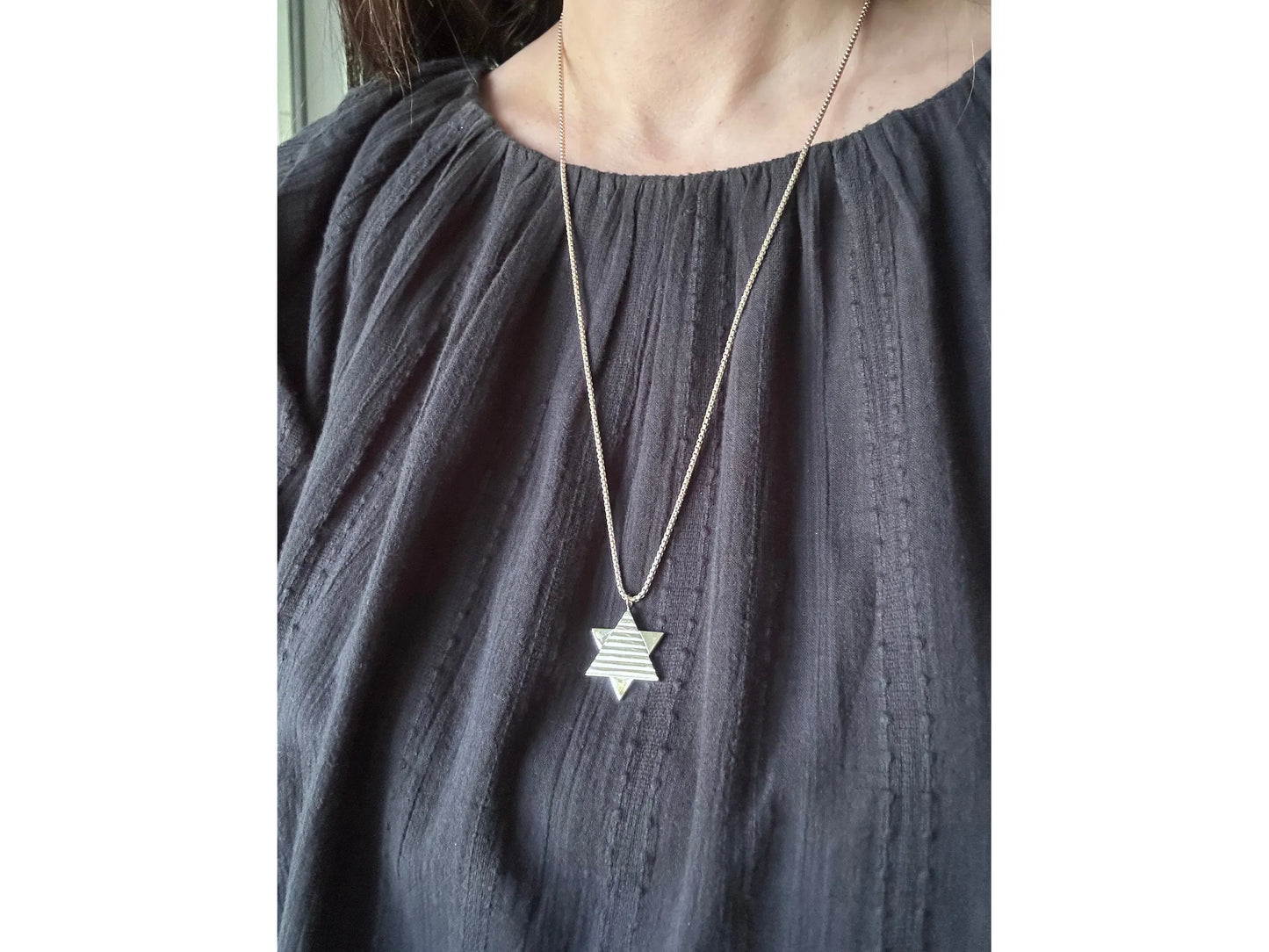 Jennifer Zeuner Noam Star of David Necklace
