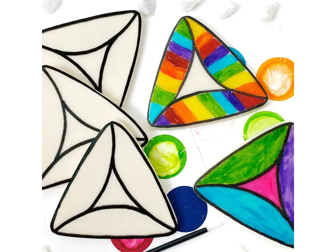 Purim Paint Your Own Hamantaschen