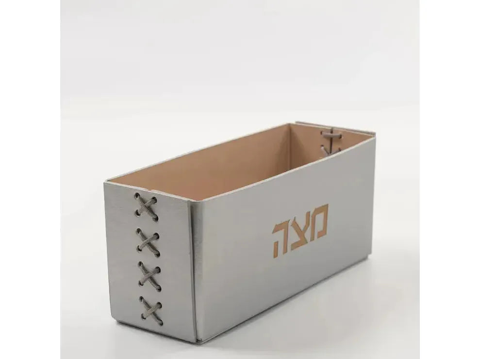 Vegan Leather Matzah Holder