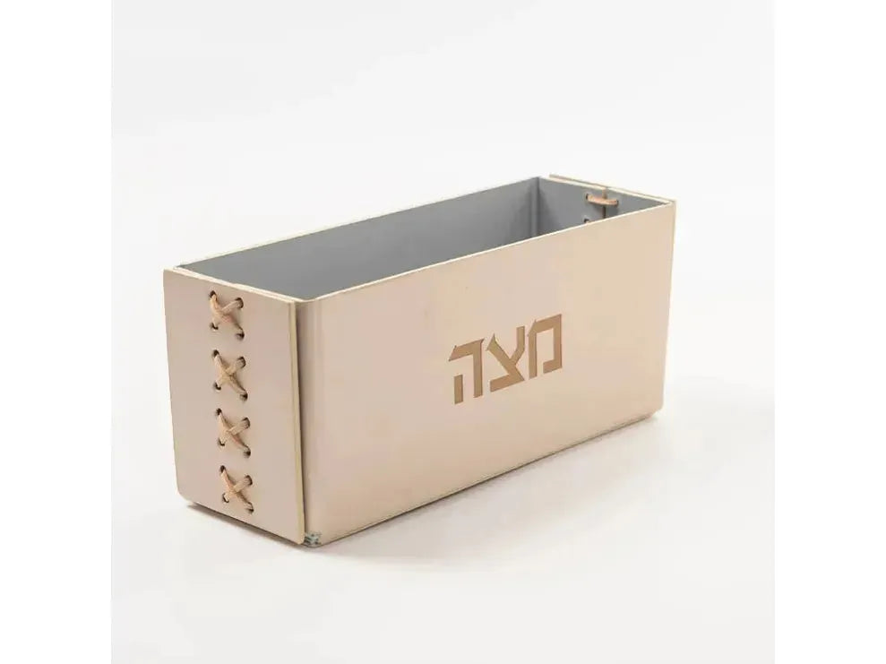 Vegan Leather Matzah Holder