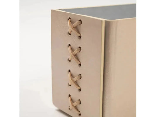 Vegan Leather Matzah Holder
