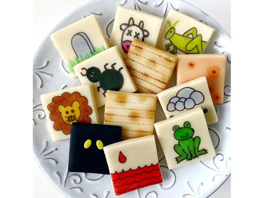 Ten Plagues Marzipan Tile Set