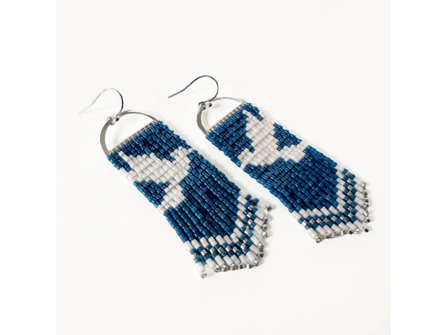 Shalom Handwoven Earrings