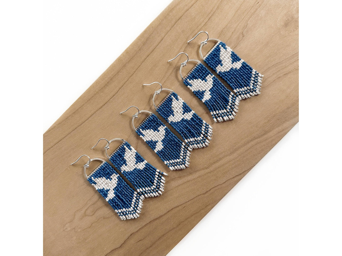 Shalom Handwoven Earrings