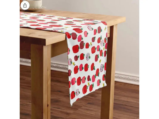 Red Apples Table Runner