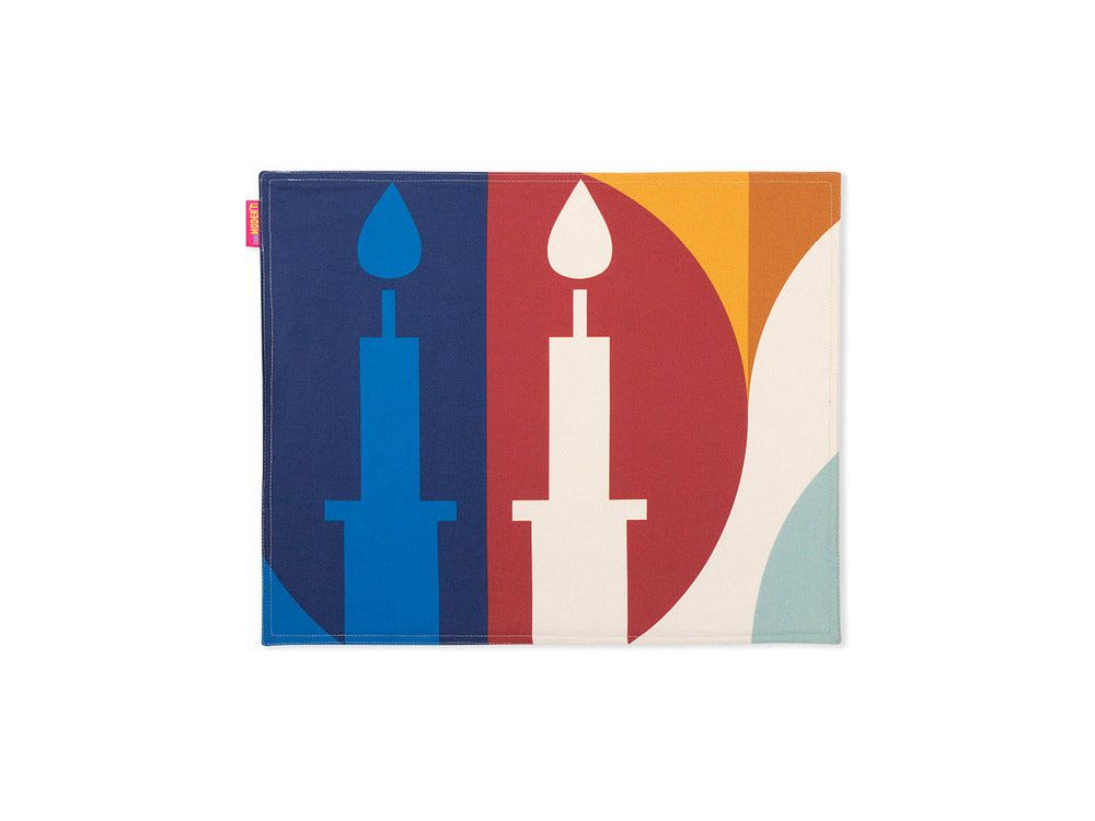 Candles Challah Cover