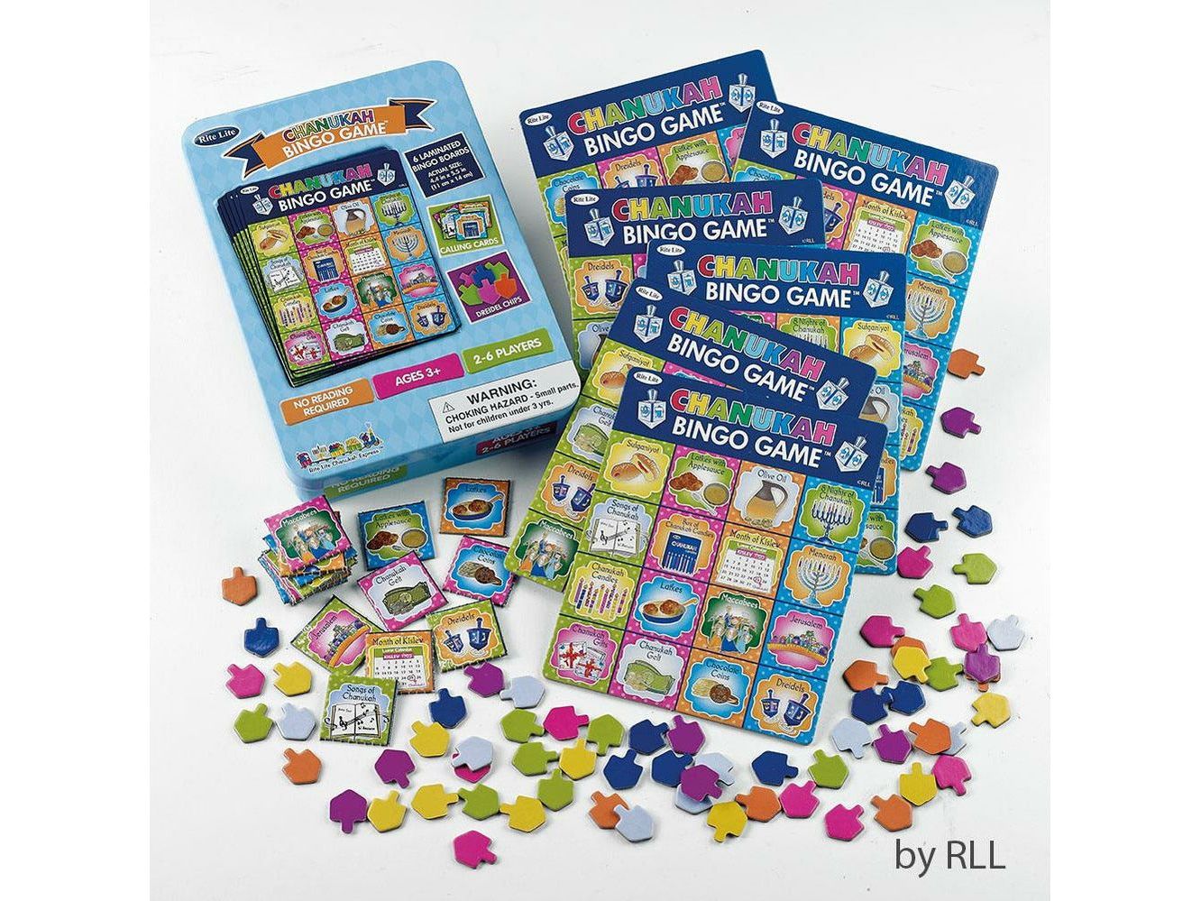 Chanukah Bingo Game in Collectible Tin