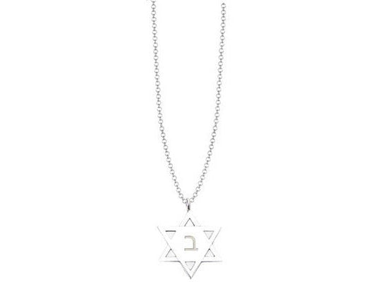 Sterling Silver Star of David Necklace