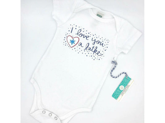 I Love You A Latke Onesie