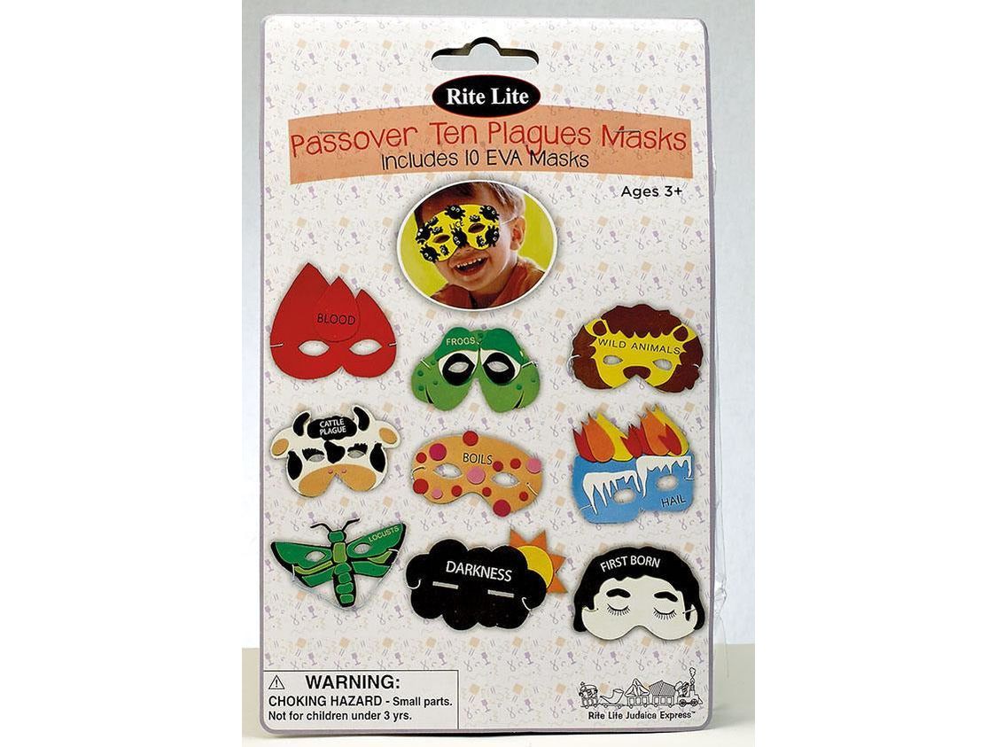 Passover Ten Plagues Masks