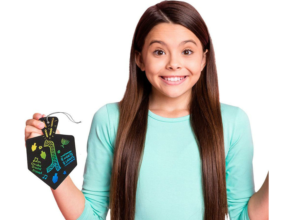 Chanukah Scratch Art