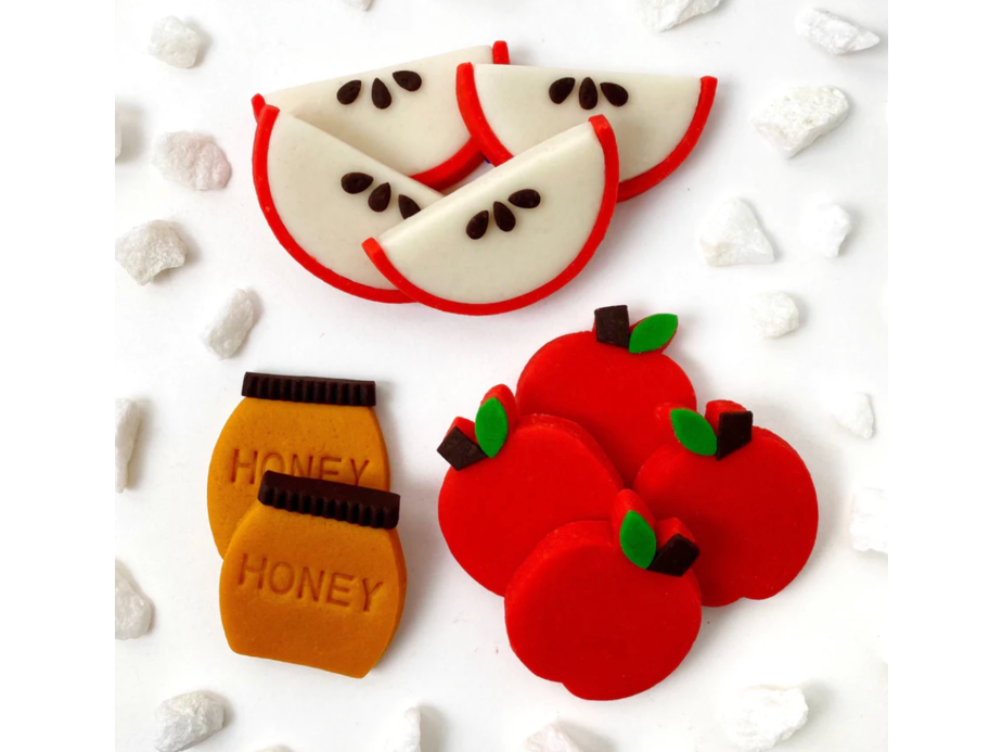 Marzipan Apples and Honey