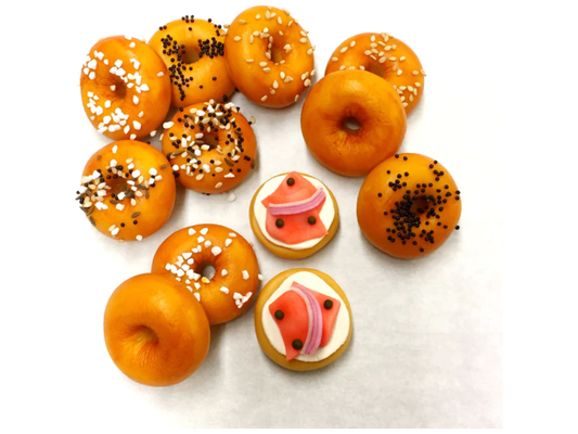 Marzipan Mini Bagels