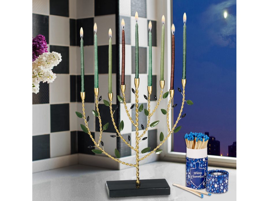 Hanukkah Long Matches in Gift Box