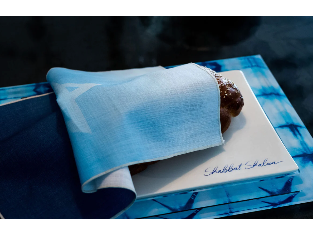 Star of David Oy Vey Challah Cover