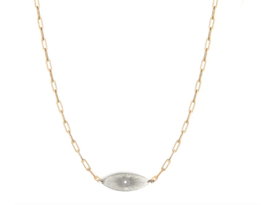 Eye Medallion Necklace
