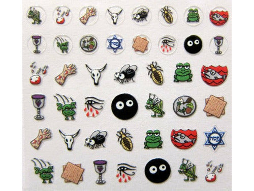 Ten Plagues Nail Decals