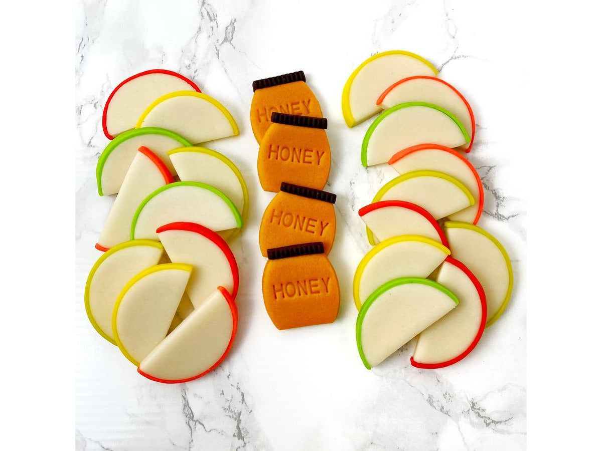 Rosh Hashanah Apples and Honey Platter