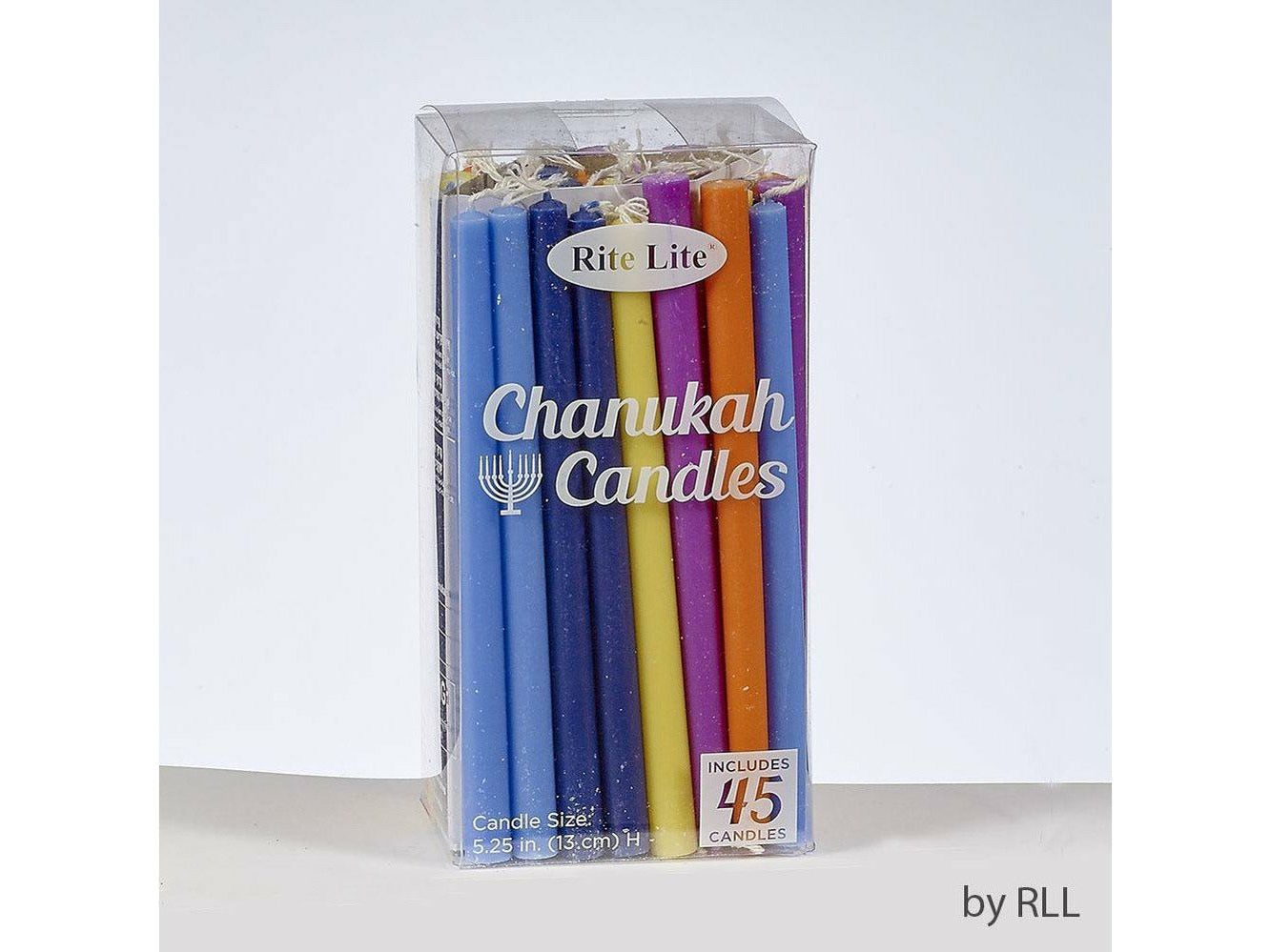 Deluxe Chanukah Candles - Assorted Colors