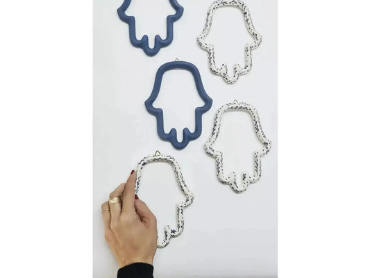 Ceramic Hamsa Wall Hanging