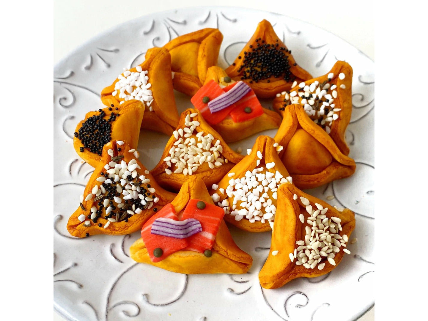 Purim hamantaschen bagels