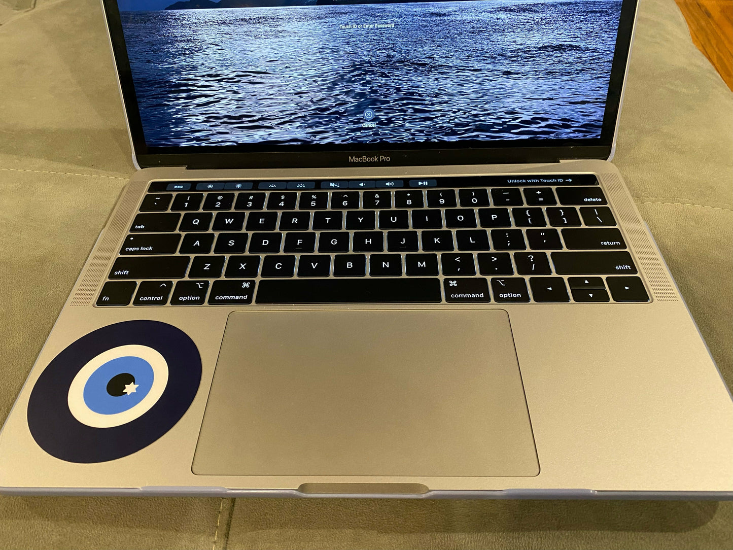 Large Evil Eye Vinyl Sticker
