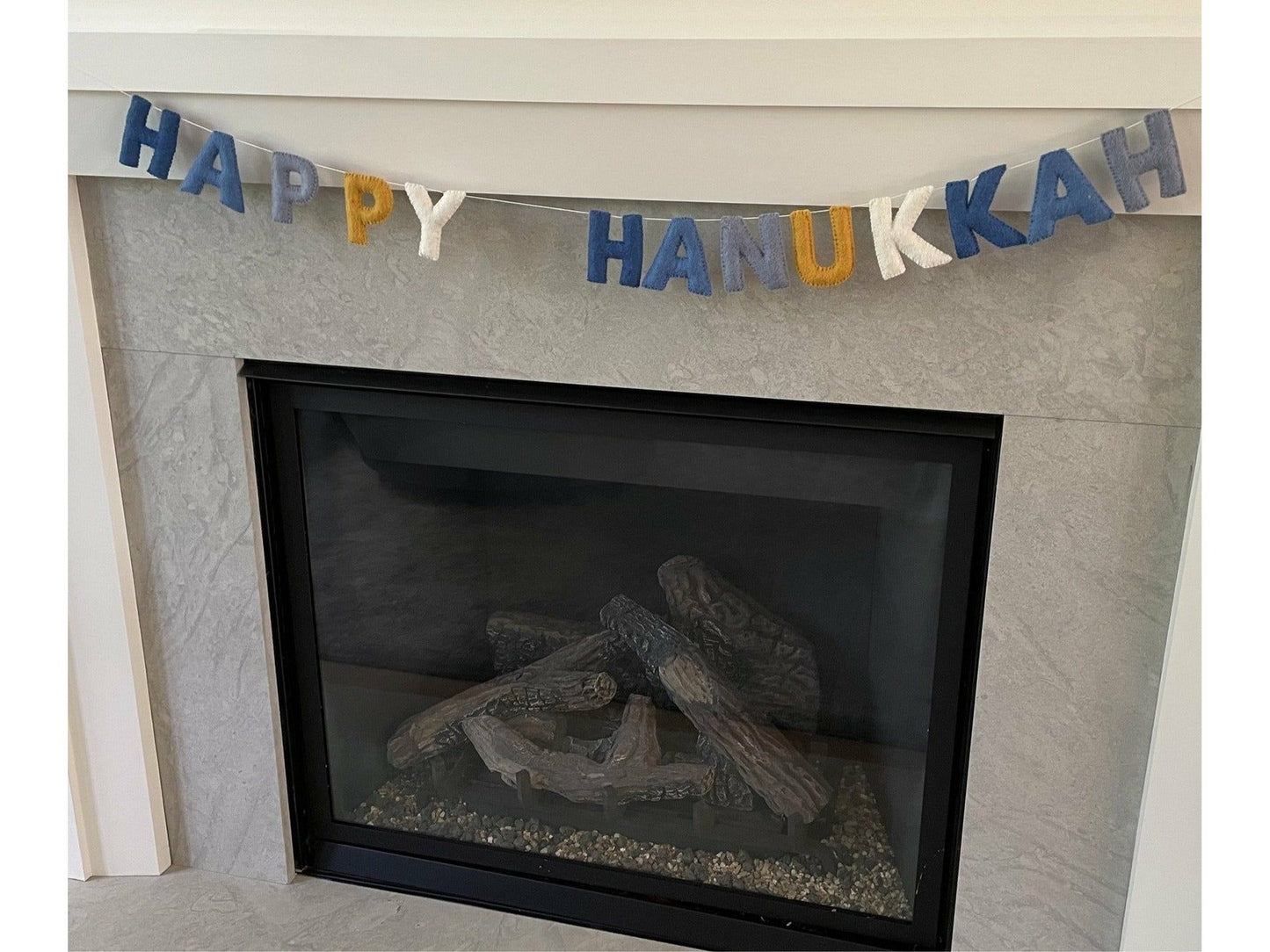 Happy Hanukkah Letter Garland