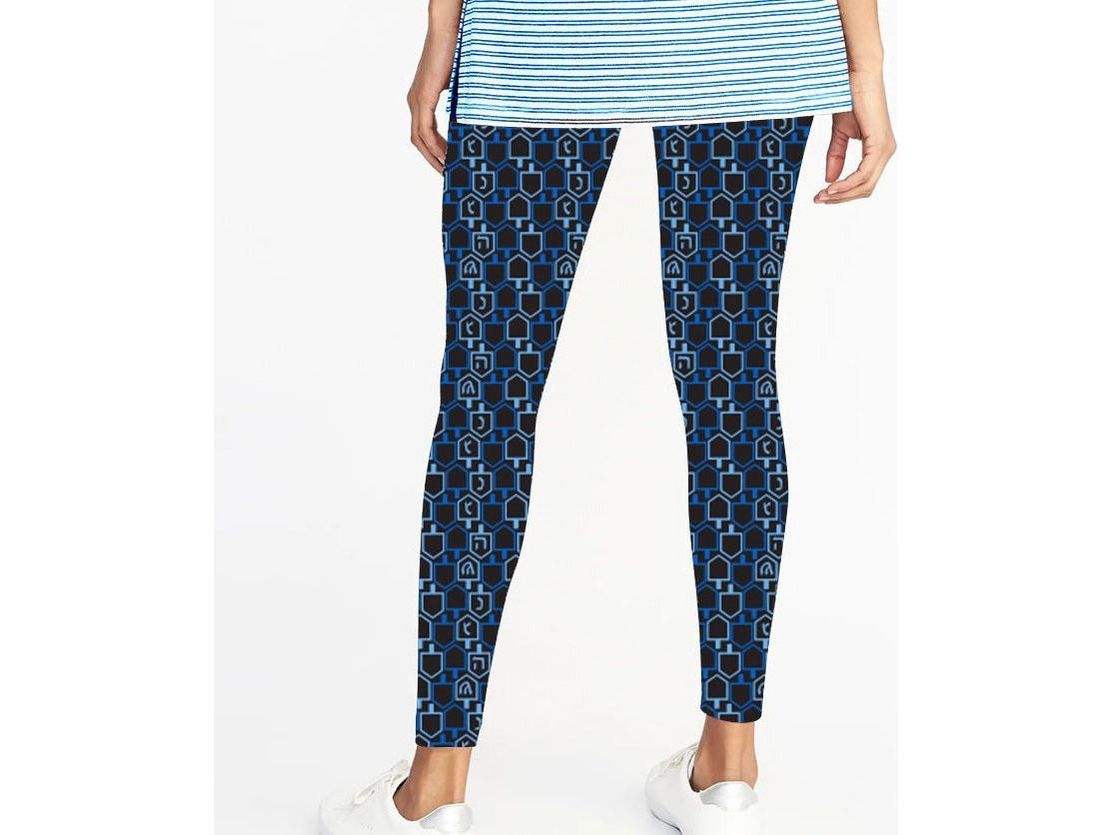 Hanukkah Dreidel Leggings