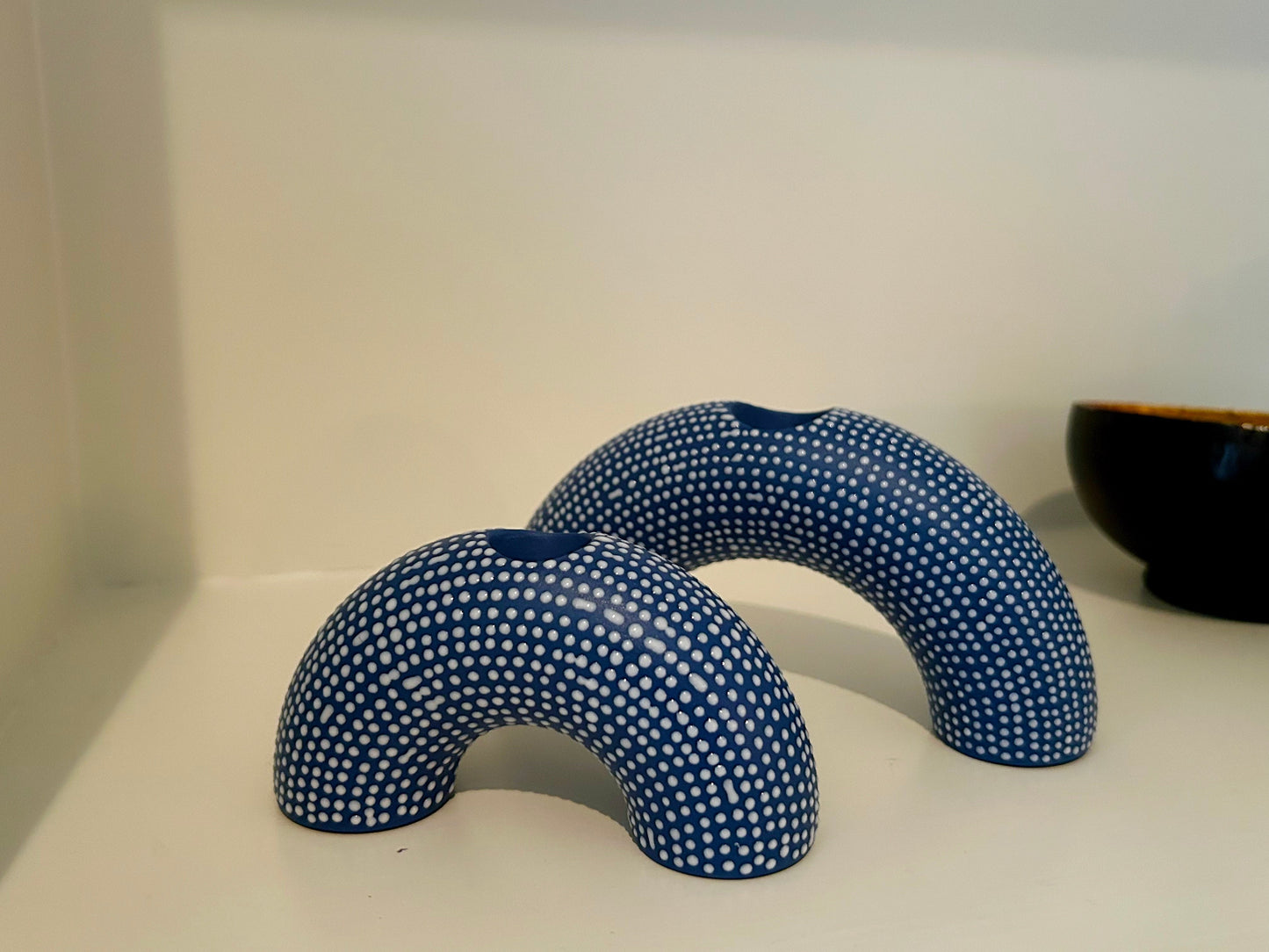 Ceramic candlestick - small