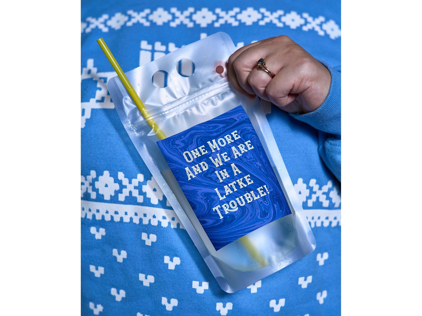 Hanukkah Drink Pouch