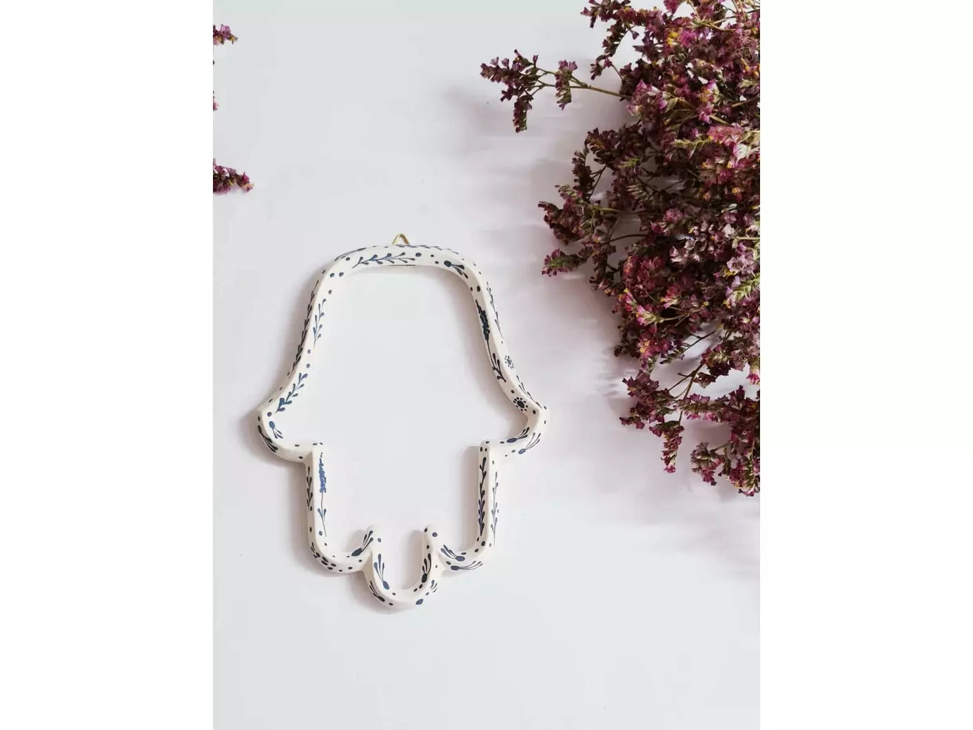 Ceramic Hamsa Wall Hanging
