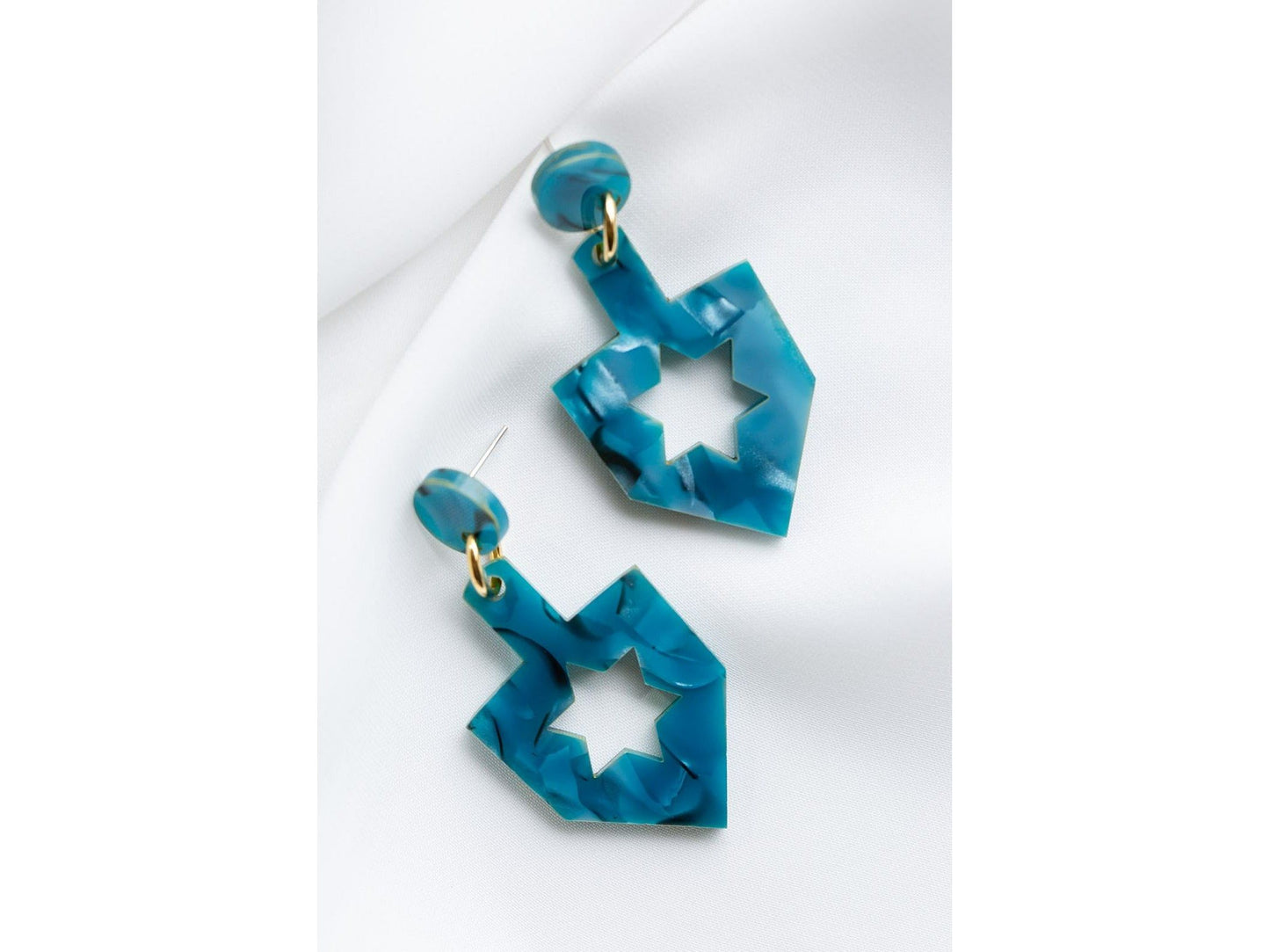 Orit Dreidel Earrings