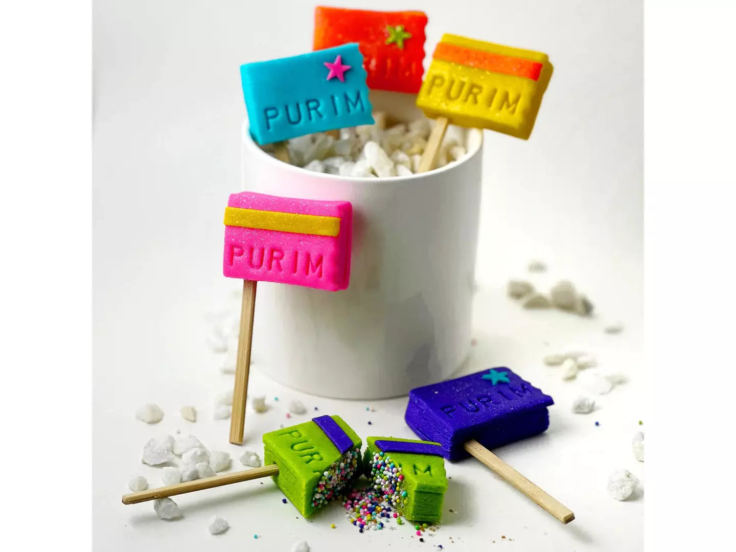 Purim Marzipan Grogger Sprinkle Surprise